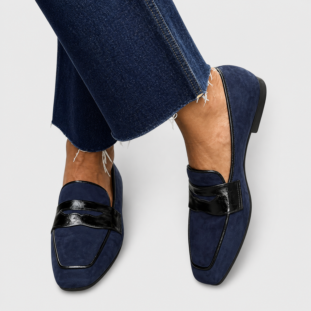 Nora™ | Chic Mocassins en cuir
