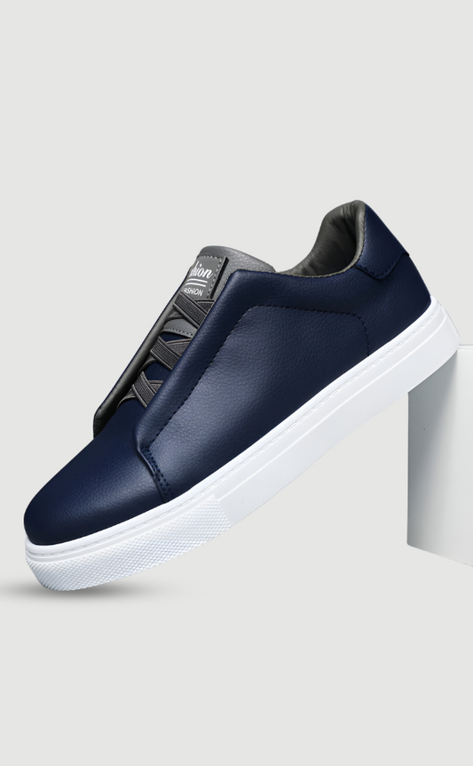 Alexander | Baskets blanches pour hommes en cuir de haute qualité