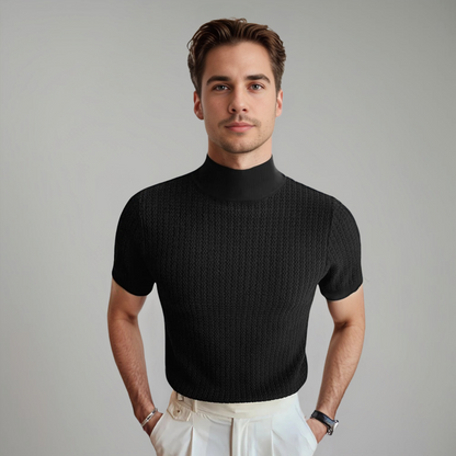 Paolo | Chemise à Manches Courtes Élégante pour Hommes