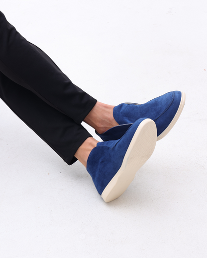 Mason | Mocassin Suédé Homme à Enfiler Mi-Haut
