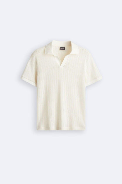 Polo tricoté élégant pour un look chic