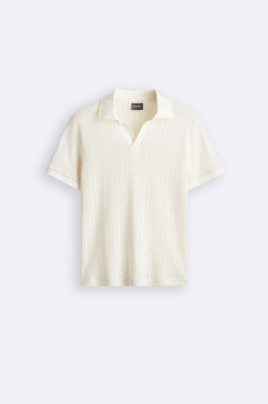 Polo tricoté élégant pour un look chic