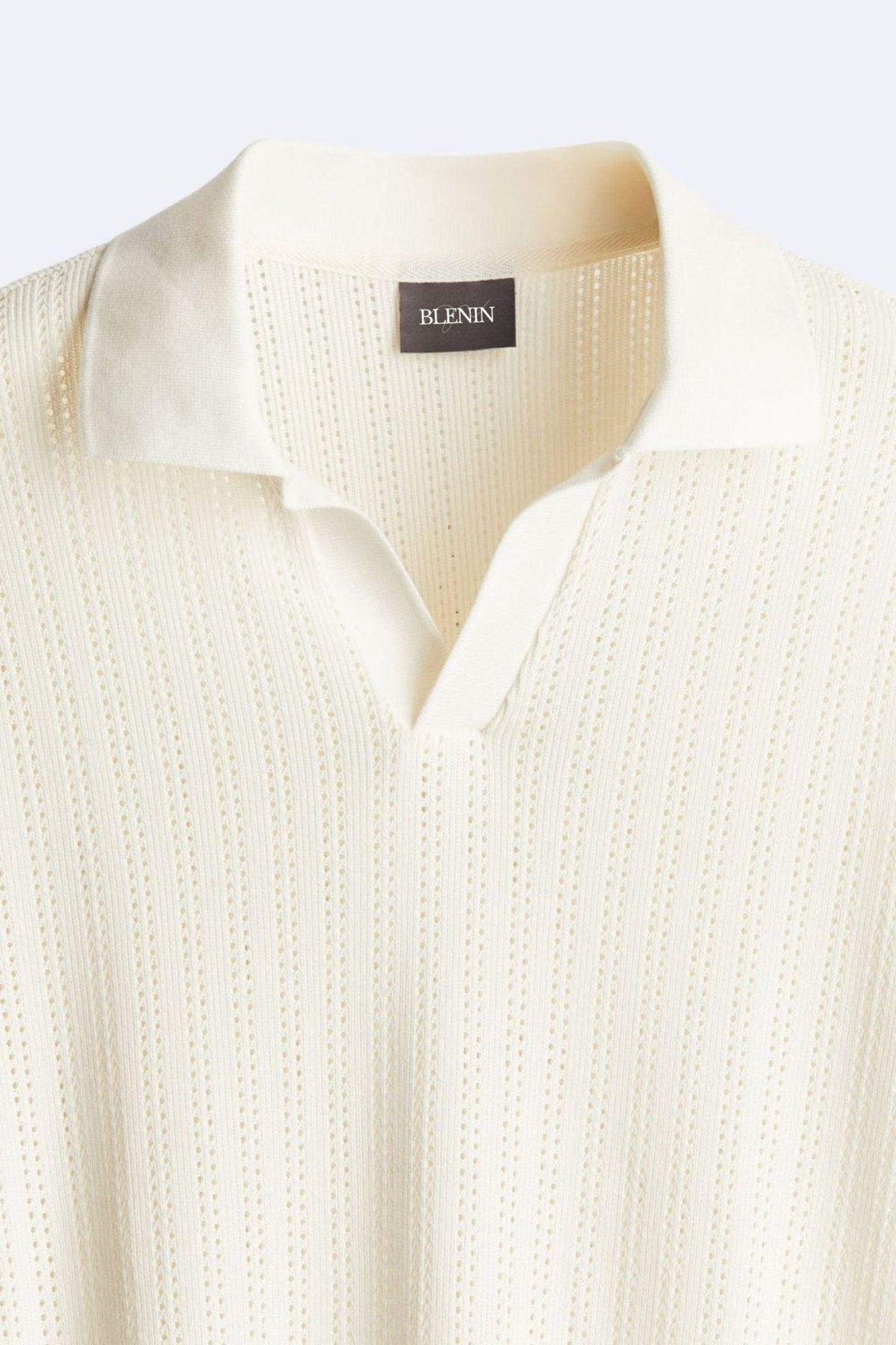 Polo tricoté élégant pour un look chic