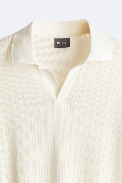 Polo tricoté élégant pour un look chic