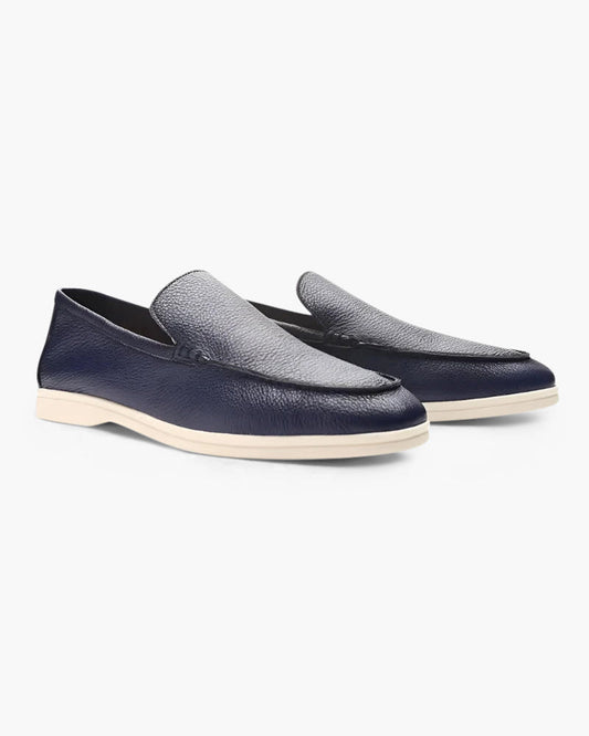 Logan | Mocassin en Cuir de Vachette Vintage Old Money pour Hommes