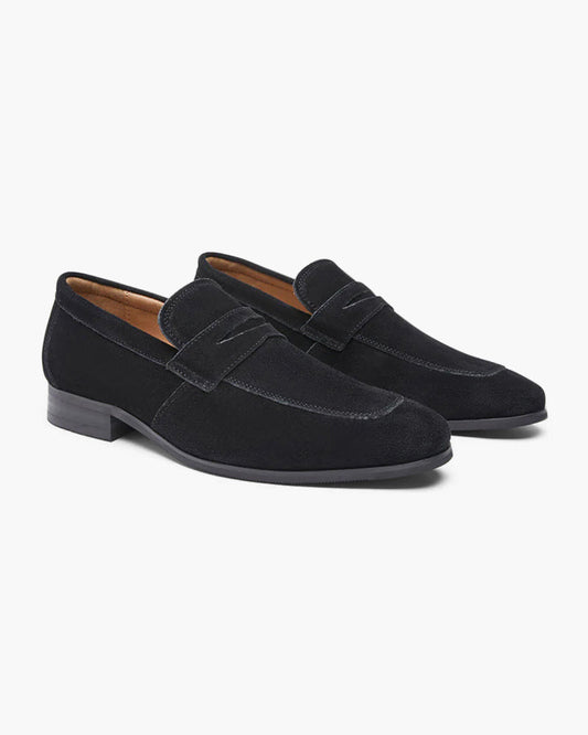 Julian | Loafer en Suède Casual Business pour Hommes