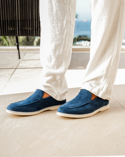 Joseph | Mocassins d'été élégants en daim pour hommes