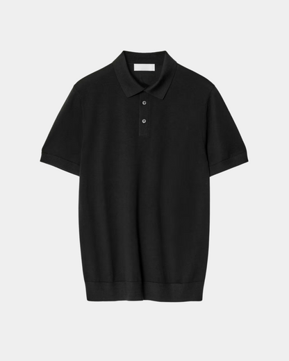 Polo Homme Minimaliste à Manches Courtes Premium