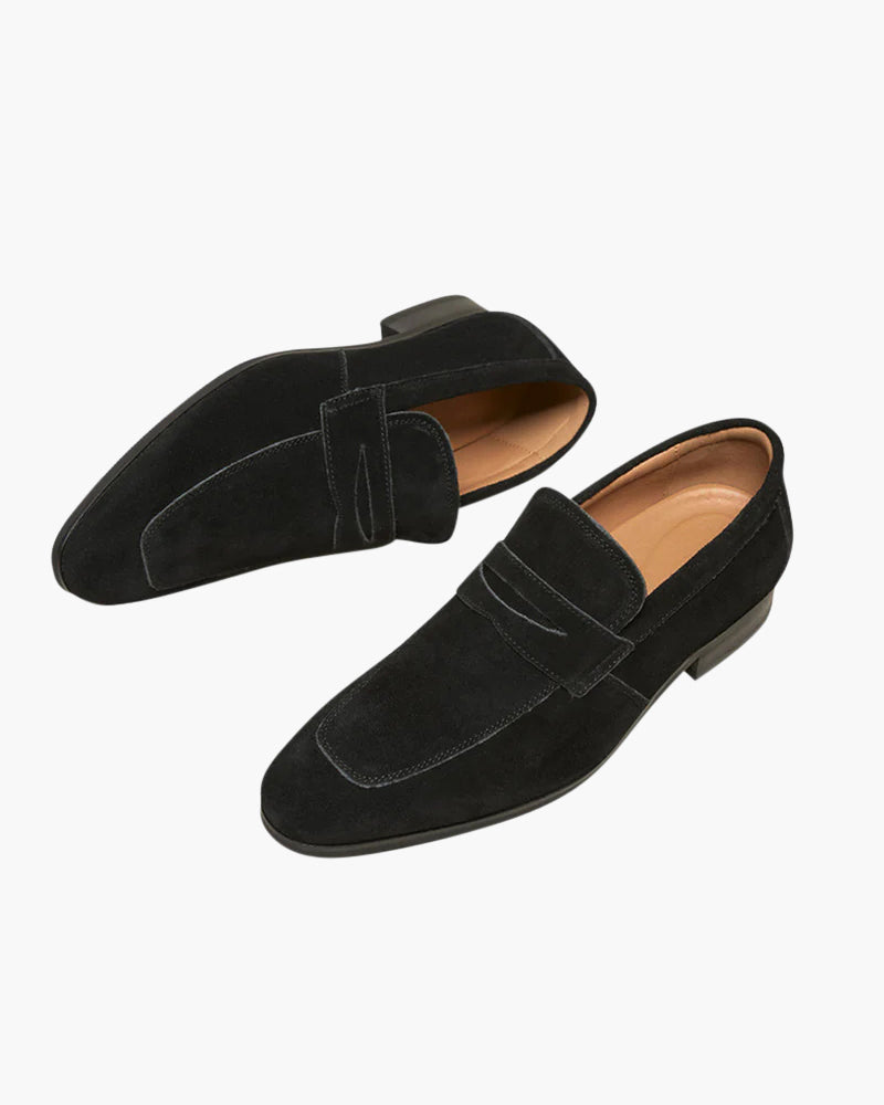 Julian | Loafer en Suède Casual Business pour Hommes