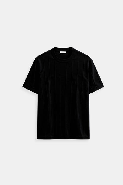 T-shirt Rayé O-Cou Classique Heavy Oude Geld