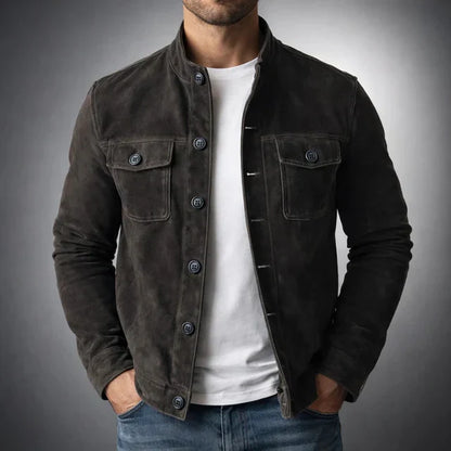 Veste Élégante Suédée Marc