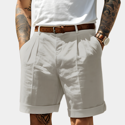BERMUDAS ÉLÉGANTS EN COTON RESPIRANT