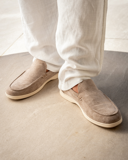 Joseph | Mocassins d'été élégants en daim pour hommes