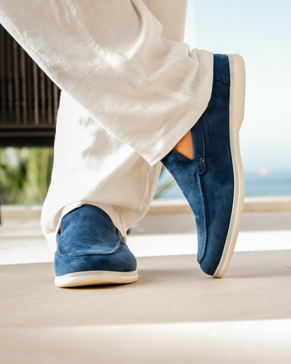 Joseph | Mocassins d'été élégants en daim pour hommes