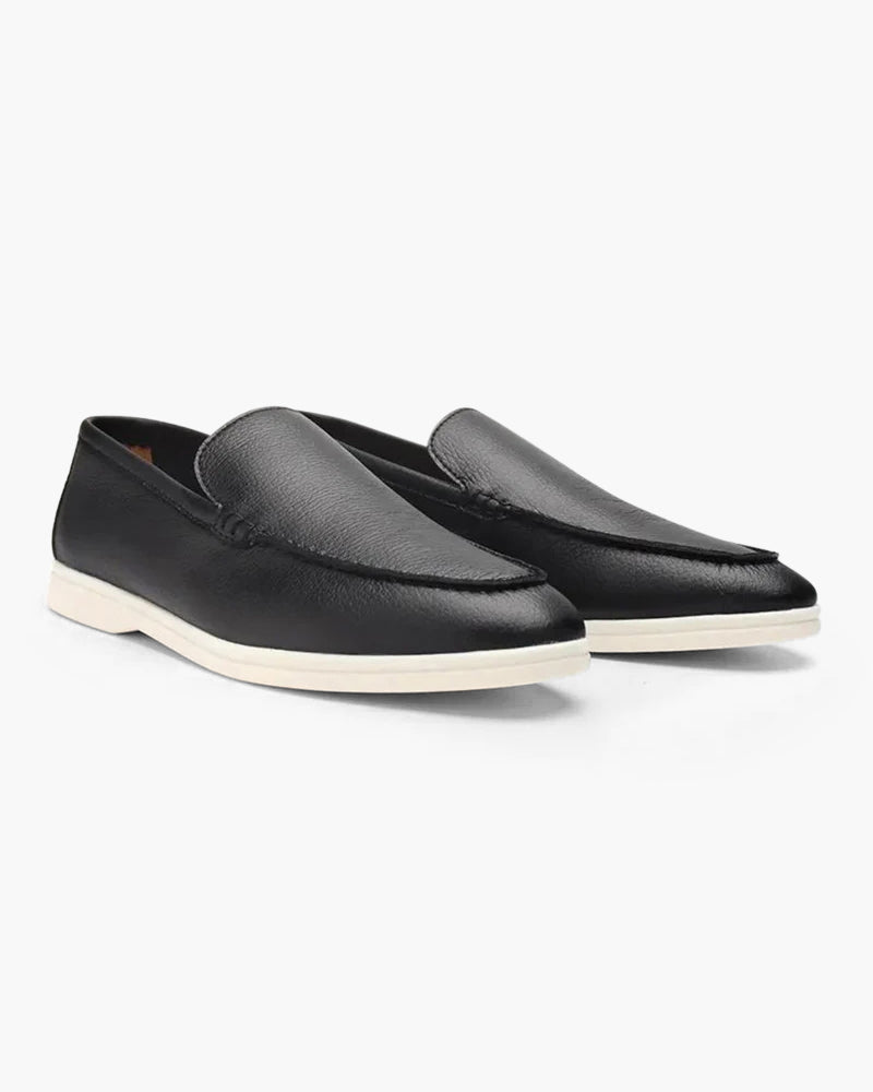 Logan | Mocassin en Cuir de Vachette Vintage Old Money pour Hommes
