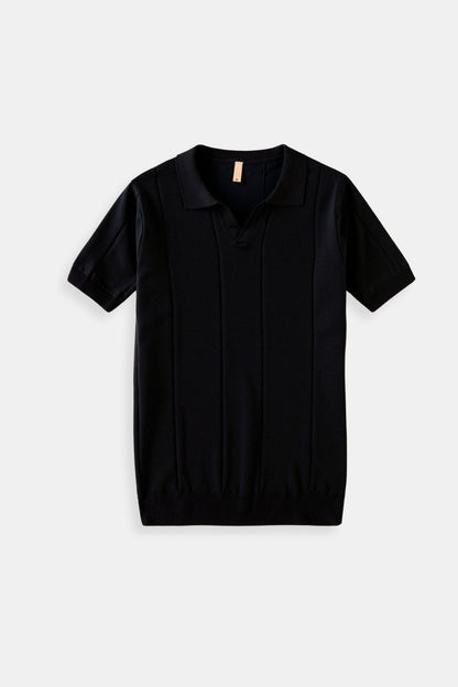Polo Retro-Strik en Vert Menthe