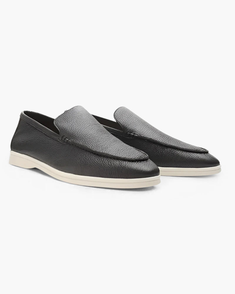 Logan | Mocassin en Cuir de Vachette Vintage Old Money pour Hommes