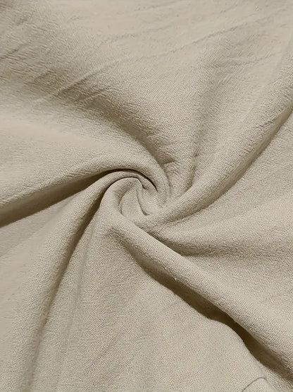 PANTALONS LARGES EN LIN AVEC CORDON