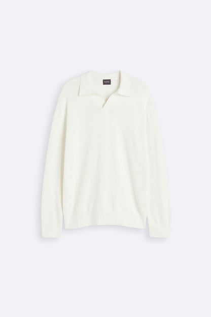 Pull élégant avec col ouvert pour des looks stylés