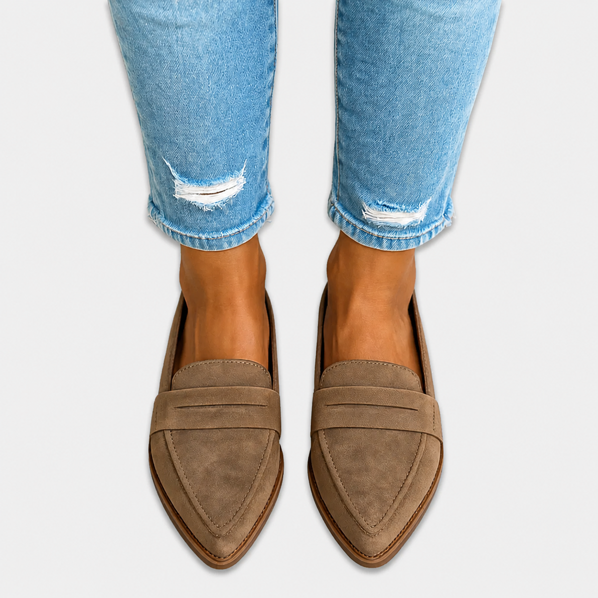 Nadia™ | Mocassins en daim