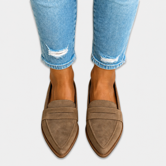 Nadia™ | Mocassins en daim