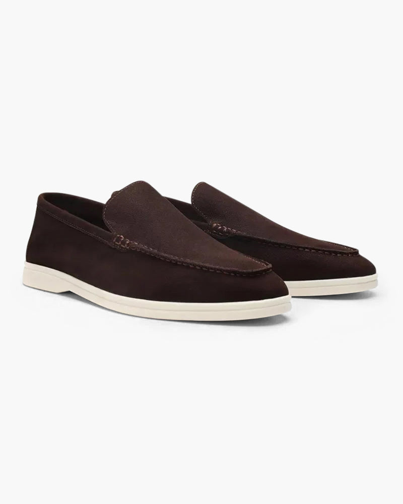 Logan | Mocassin en Cuir de Vachette Vintage Old Money pour Hommes