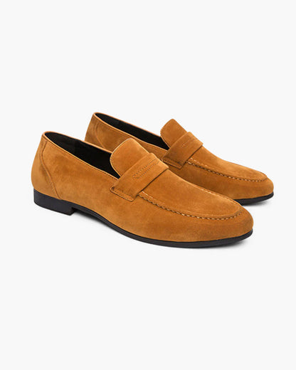 Julian | Loafer en Suède Casual Business pour Hommes