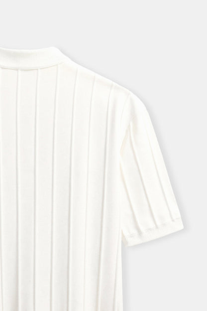 T-shirt Rayé O-Cou Classique Heavy Oude Geld
