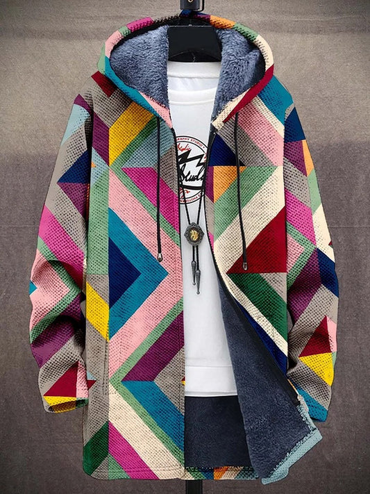Vivienne | Cardigan à Capuche Artistique