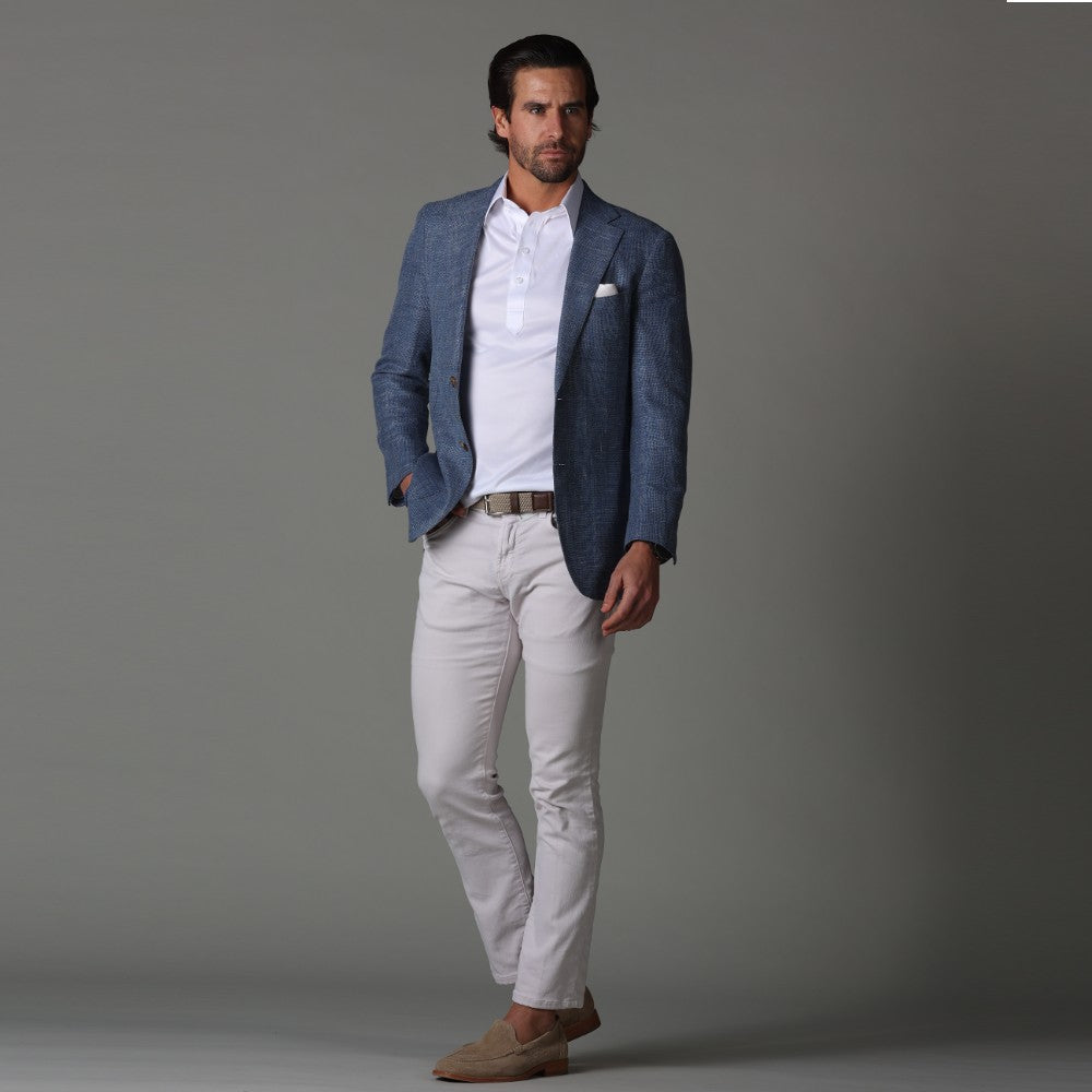 Jack | Polo à manches courtes Slim Fit en performance élégante