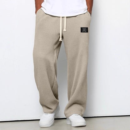 Pantalon Ample Maille Gaufrée Jacques