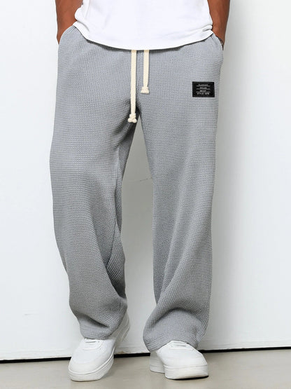 Pantalon Ample Maille Gaufrée Jacques