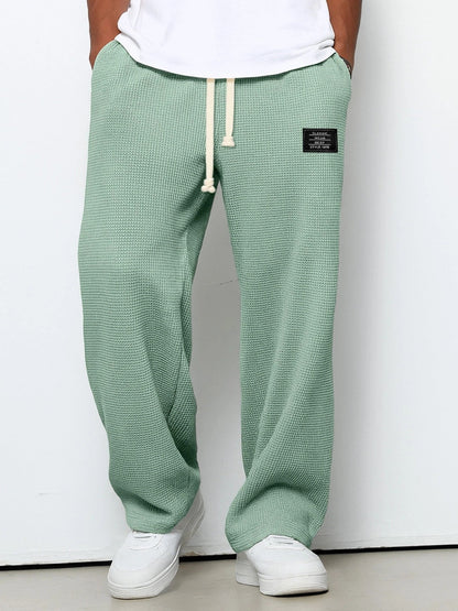 Pantalon Ample Maille Gaufrée Jacques