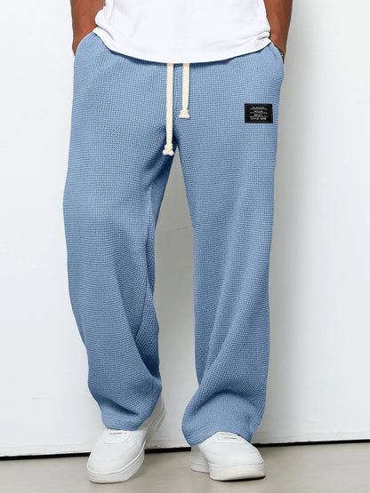 Pantalon Ample Maille Gaufrée Jacques