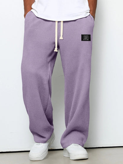 Pantalon Ample Maille Gaufrée Jacques