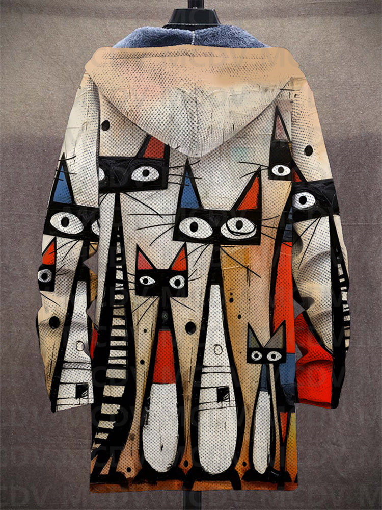 Reuben | Veste à Capuche Imprimé Artistique