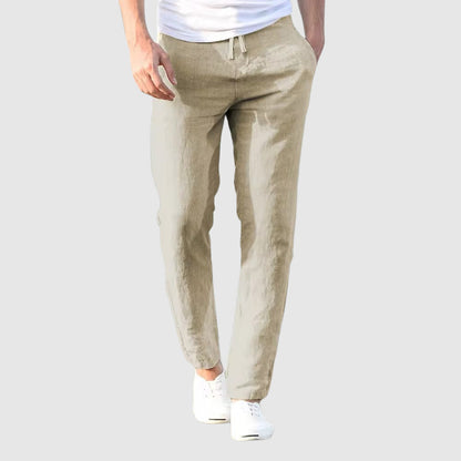 PANTALON LÉGER EN LIN