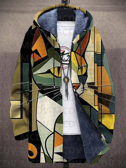 Preston | Veste à Capuche Imprimé Artistique