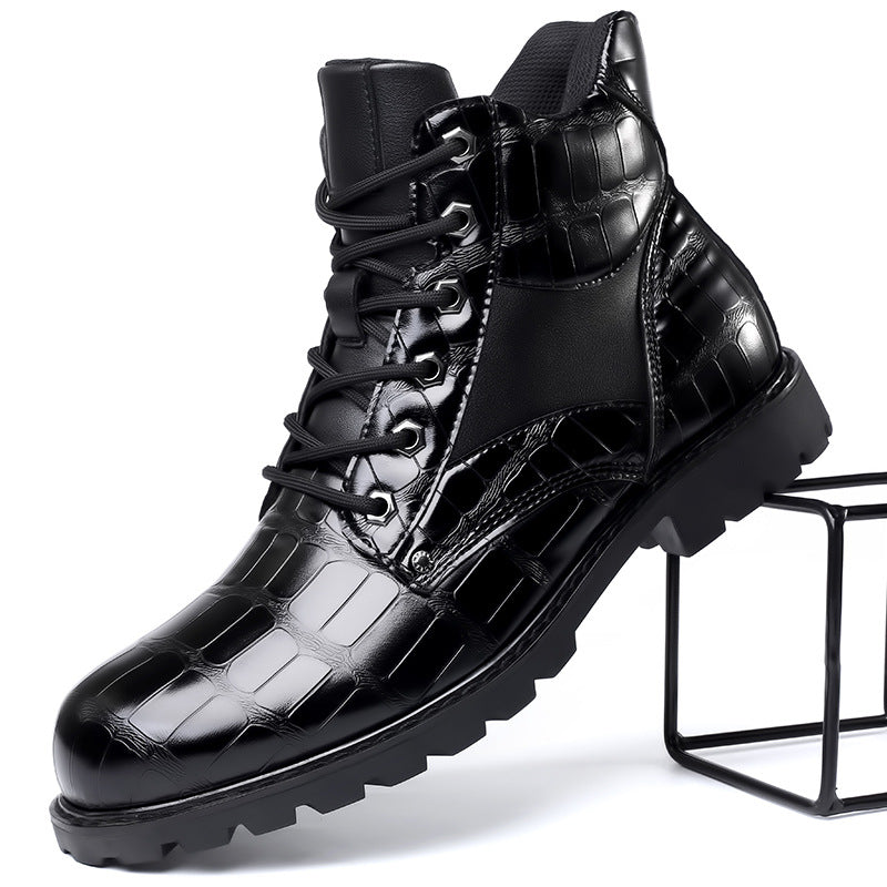 Bottes de Luxe Ed™ pour Hommes avec Croco