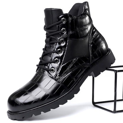Bottes de Luxe Ed™ pour Hommes avec Croco