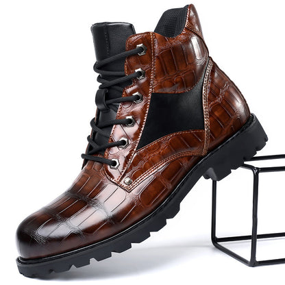 Bottes de Luxe Ed™ pour Hommes avec Croco