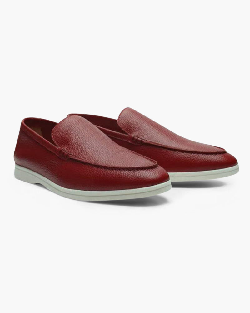 Logan | Mocassin en Cuir de Vachette Vintage Old Money pour Hommes