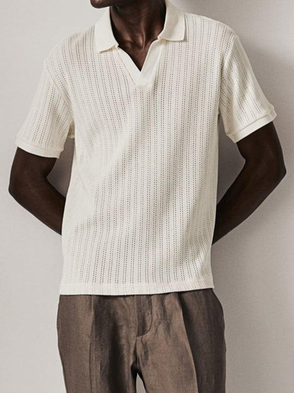 Polo tricoté élégant pour un look chic