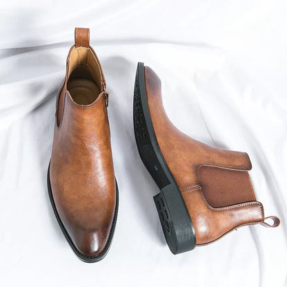 Hans™ Bottes Chelsea Minimalistes pour Hommes