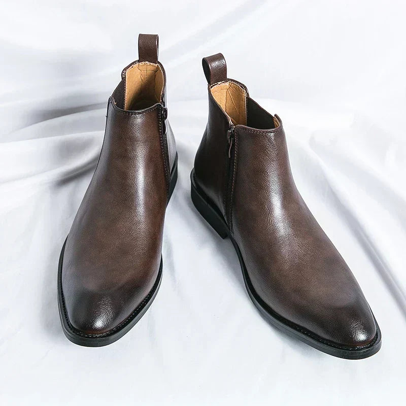 Hans™ Bottes Chelsea Minimalistes pour Hommes
