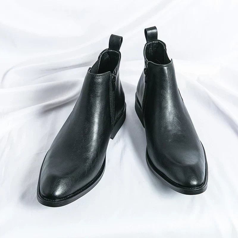 Hans™ Bottes Chelsea Minimalistes pour Hommes