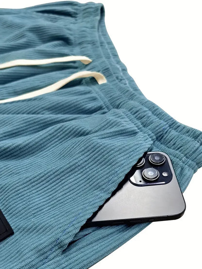 PANTALON ÉLÉGANT EN VELOURS CÔTELÉ