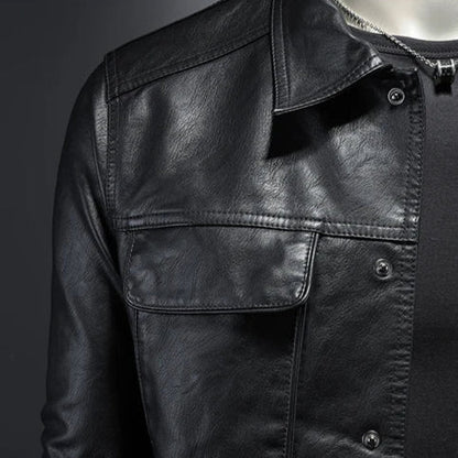 VESTE EN CUIR MODERNE RIDER