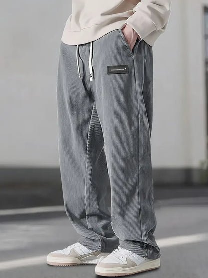 PANTALON ÉLÉGANT EN VELOURS CÔTELÉ
