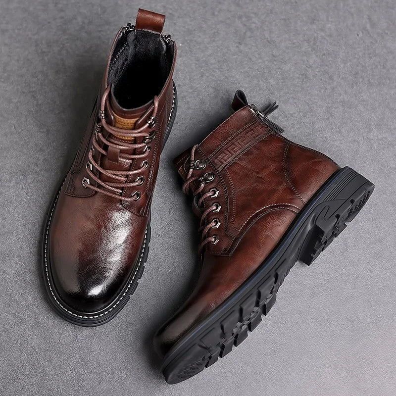 Ilja™ Bottes d'extérieur robustes pour hommes avec lacets
